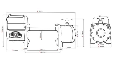 VERRICELLO ELETTRICO 12 V DWT 14000 HD - 6350 kg