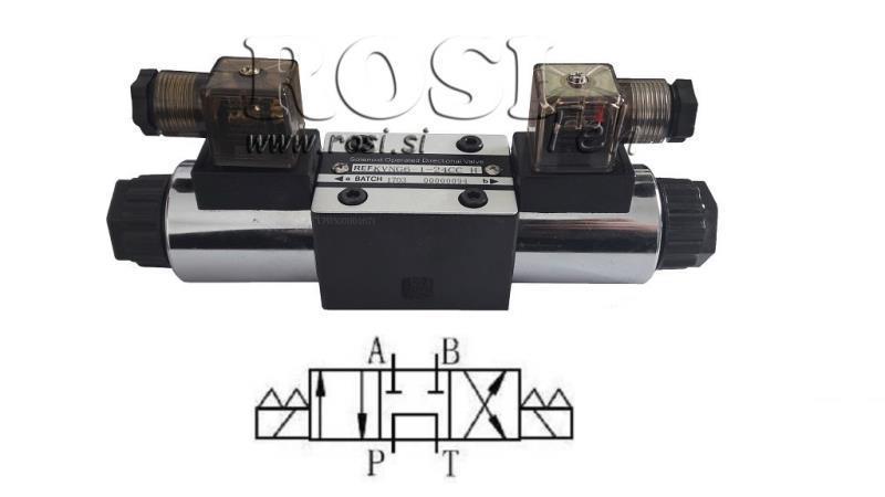 VALVOLA ELETTROMAGNETICA IDRAULICA CETOP 3 12/24/230V N2