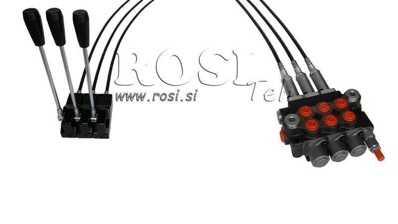 KIT 3xP40   JOYSTICK 1 POSITION L1500