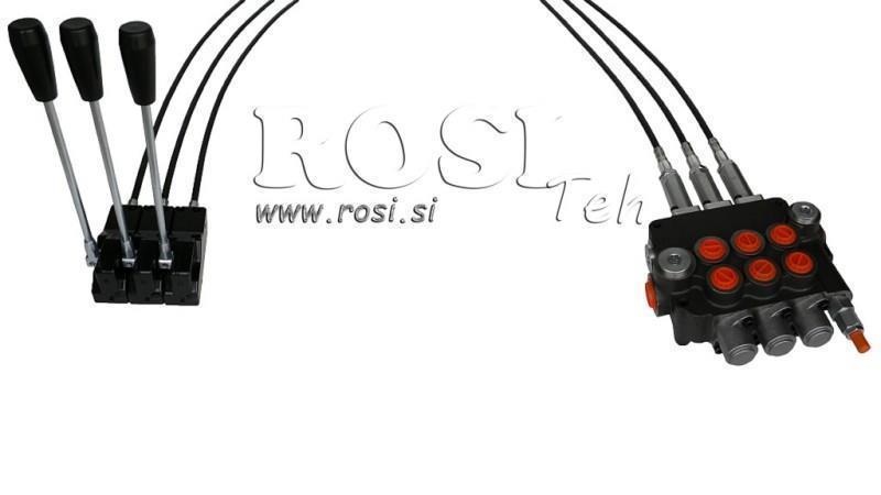 KIT 3xP80   JOYSTICK 1 POSIZIONE L3000