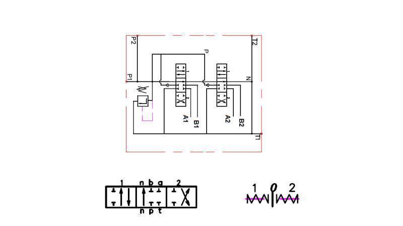 diagramma elettrico 2xP40