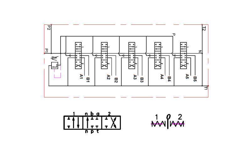 DIAGRAMMA ELETTRICO 5xP40