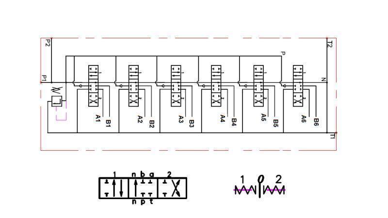 DIAGRAMMA ELETTRICO 6xP40