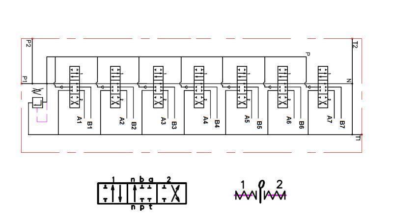 DIAGRAMMA ELETTRICO 7xP40