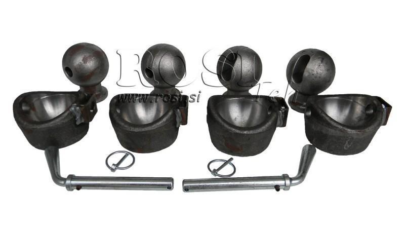 SET DI SUPPORTI PER CAMION DUMP BOX FI78